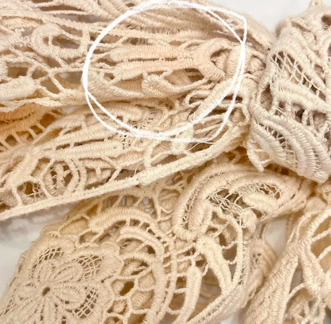 퍄뮤빈티지 레이스 크로쉐 리본 스카프 모리걸하구미라떼갸루로걀페어리공겜 상품이미지4