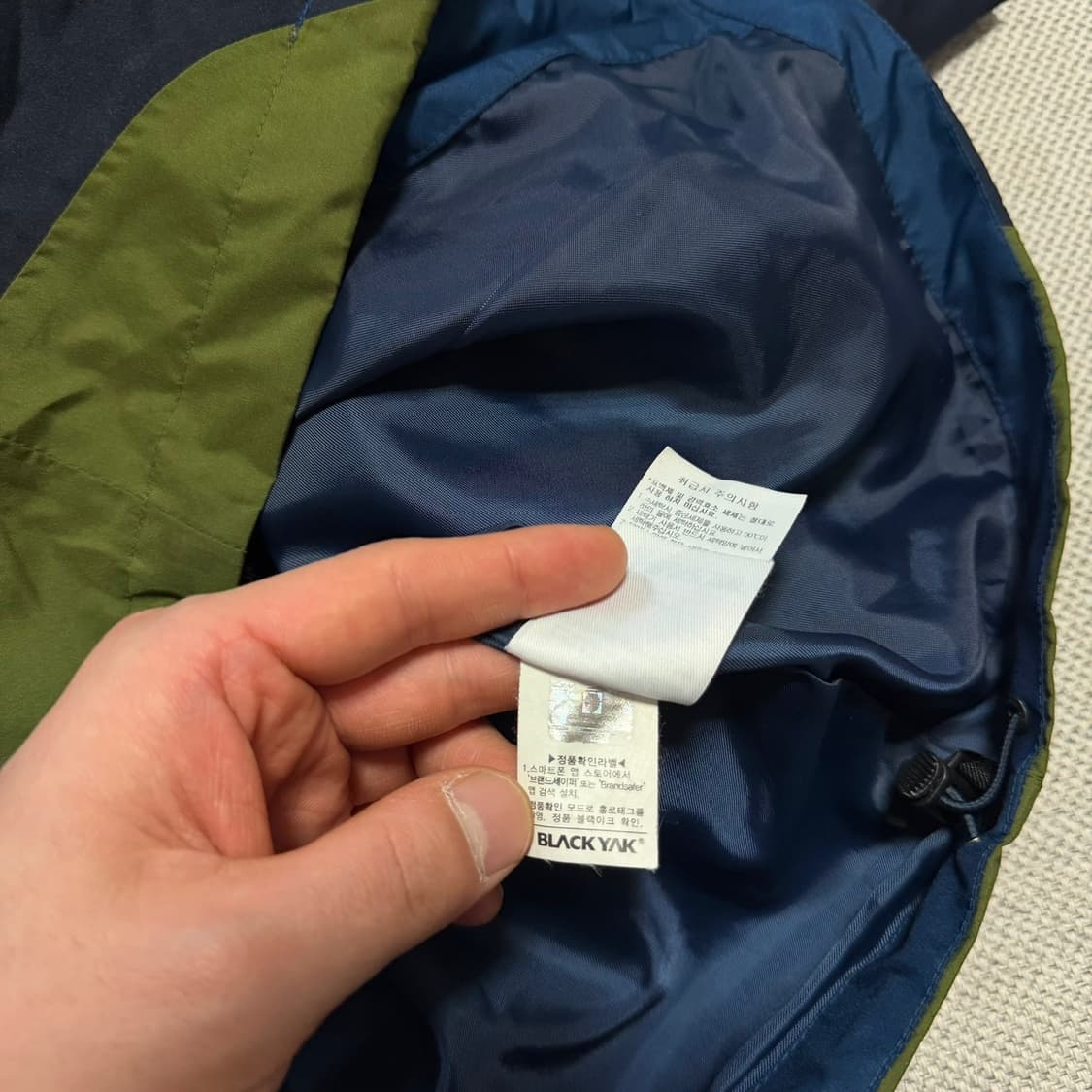 블랙야크 호크 바람막이 자켓 상품이미지5