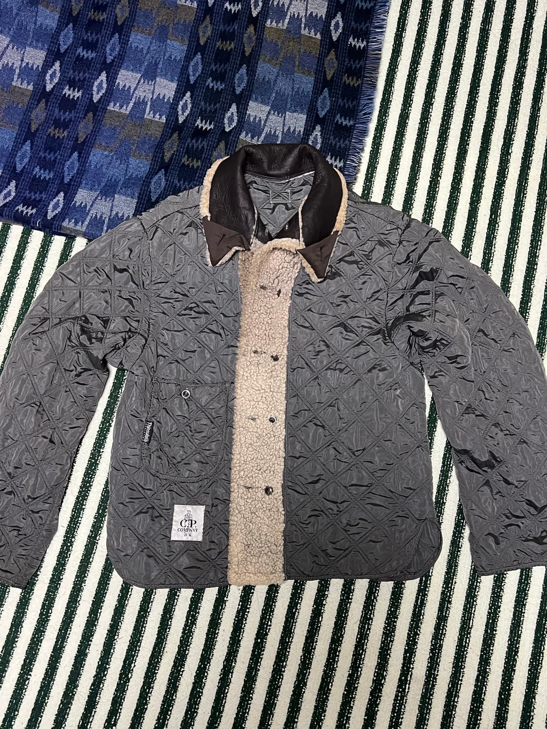 C.P.Company vintage 퀄팅 자켓 상품이미지3