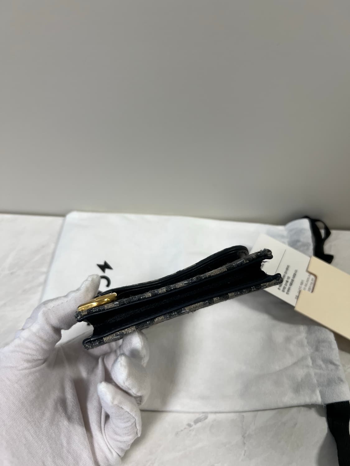 디올 오블리크 새들 카드지갑 상품이미지7