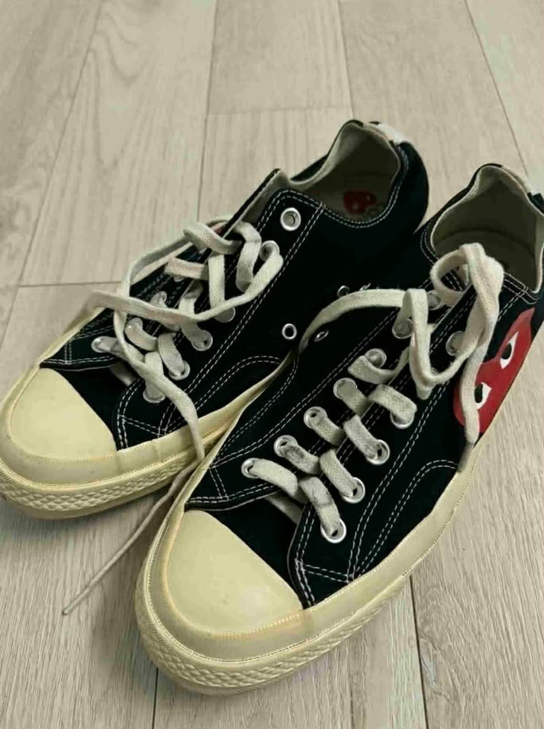 꼼데가르송 컨버스 스니커즈 신발 상품이미지1