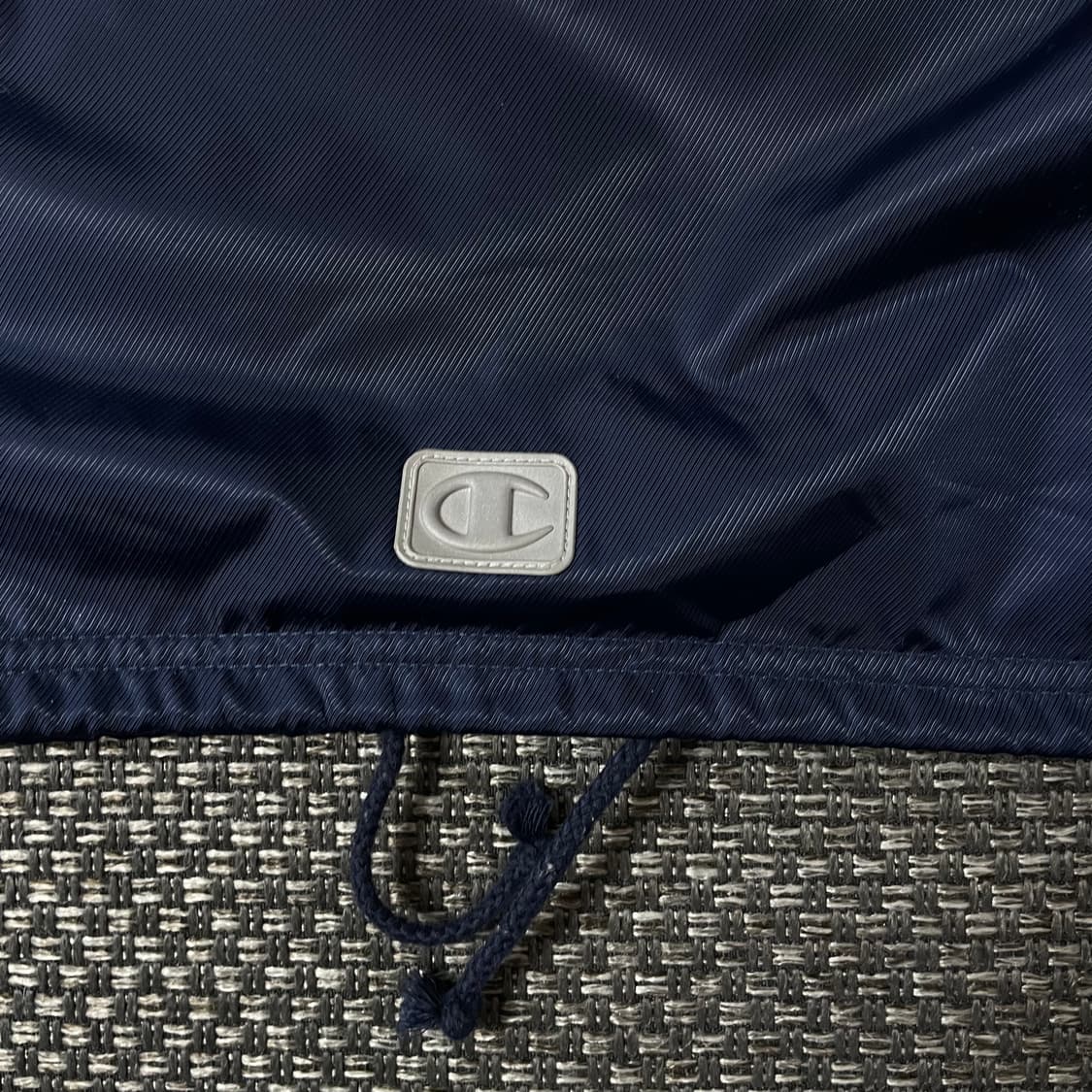 챔피온 키즈 네이비 로고 라인 트랙탑 져지 150 상품이미지7