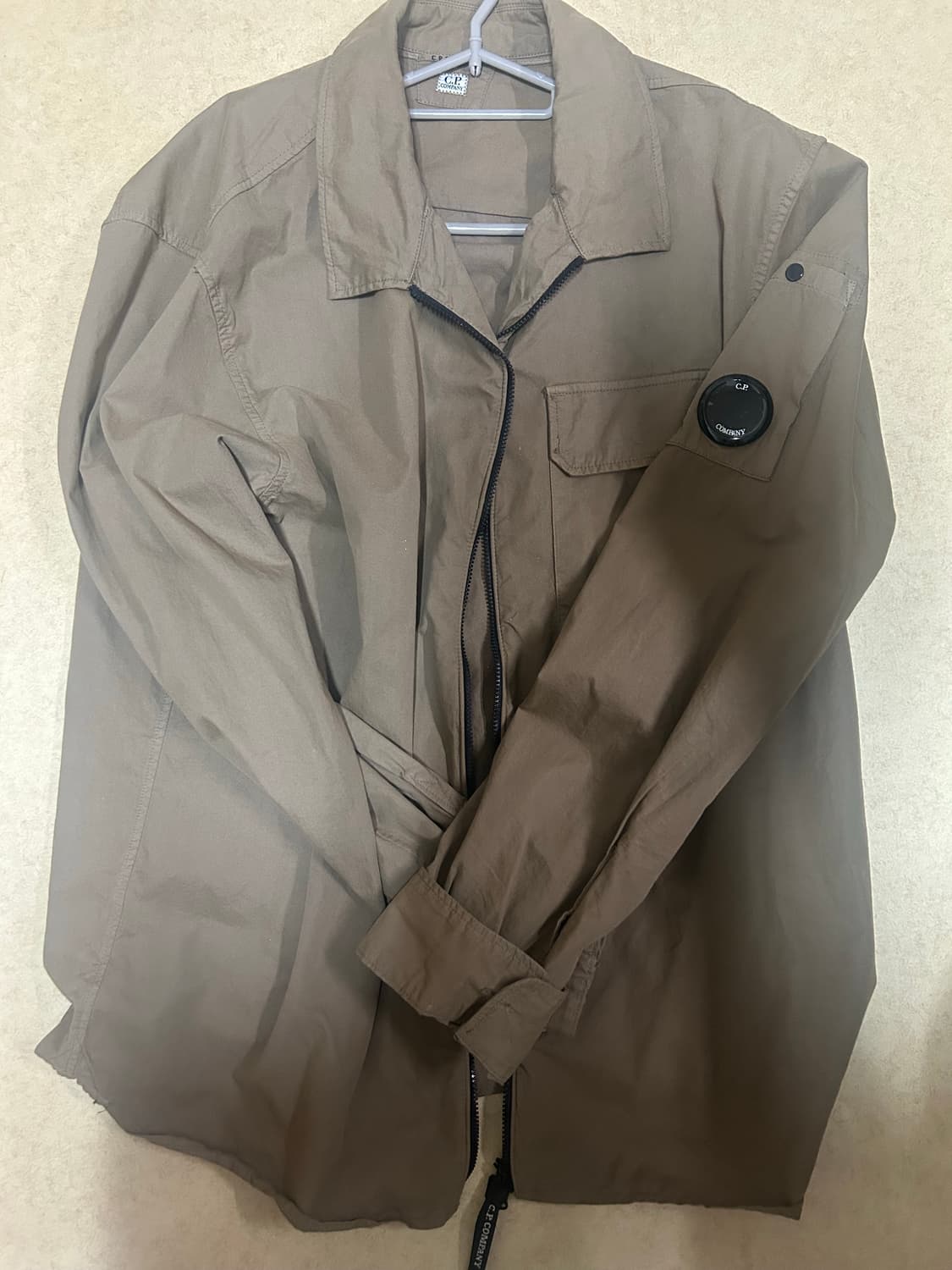 (새상품) CP컴퍼니 셔츠 자켓 브라운  상품이미지2
