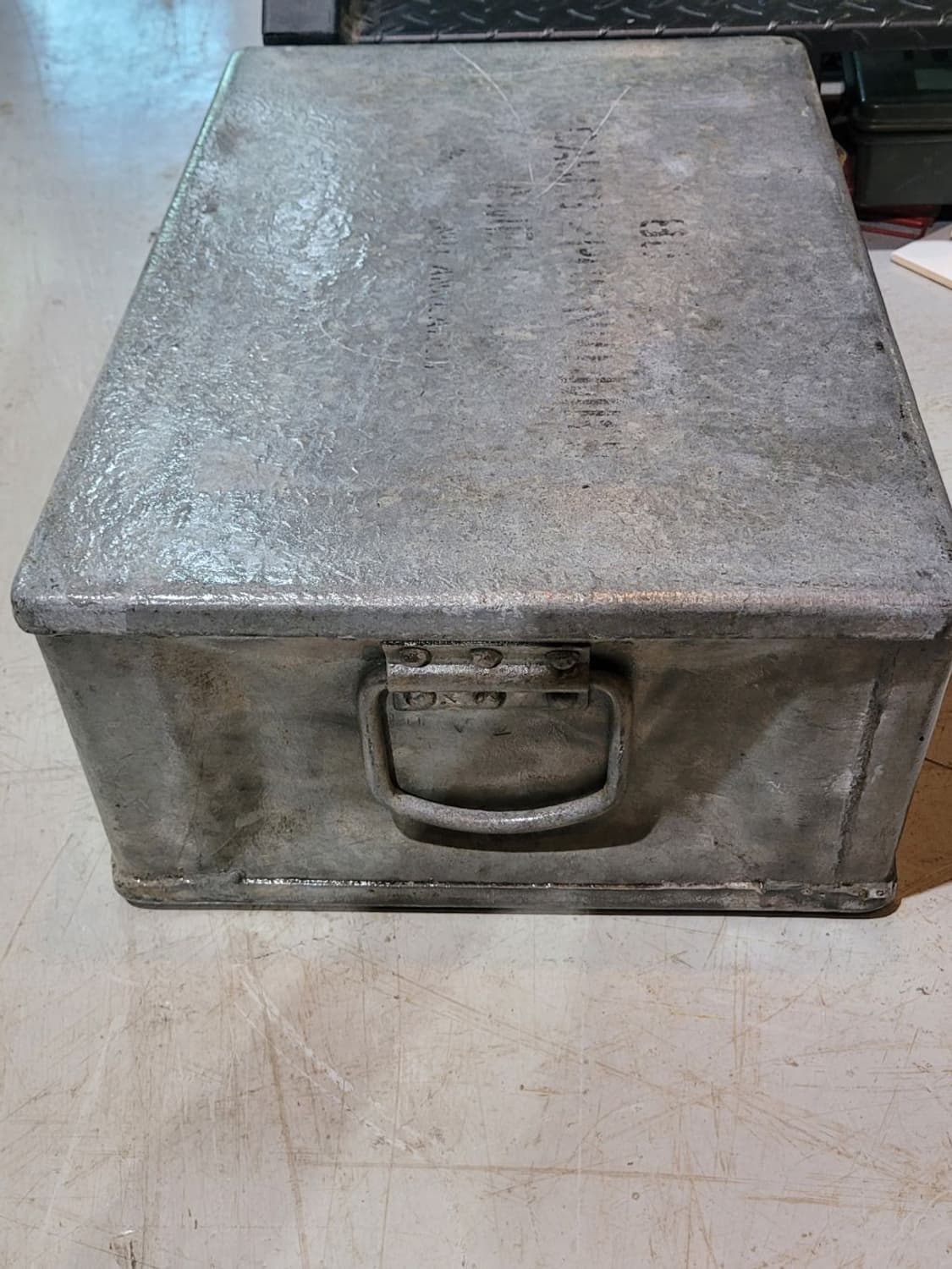 미해군 이차대전 아연도금 박스 상품이미지7