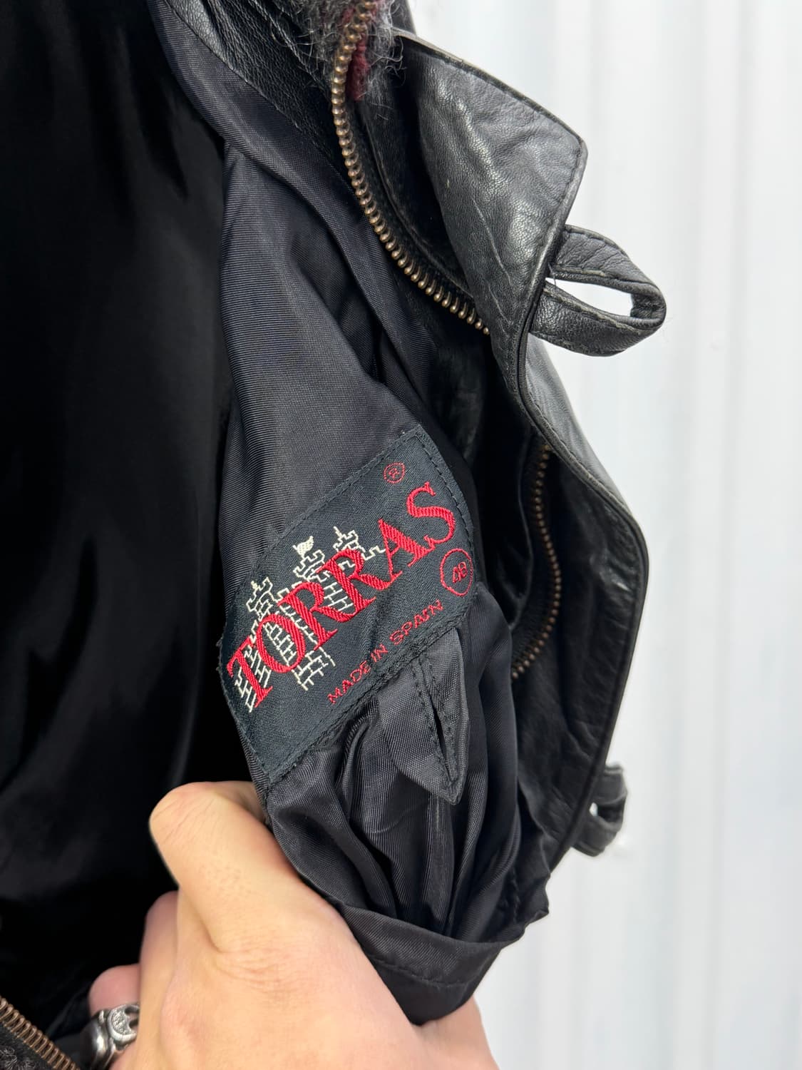 Torras mixed bomber 상품이미지5