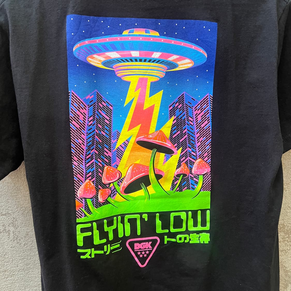 DGK 플라잉 로우 UFO 머쉬룸 반팔티 상품이미지4