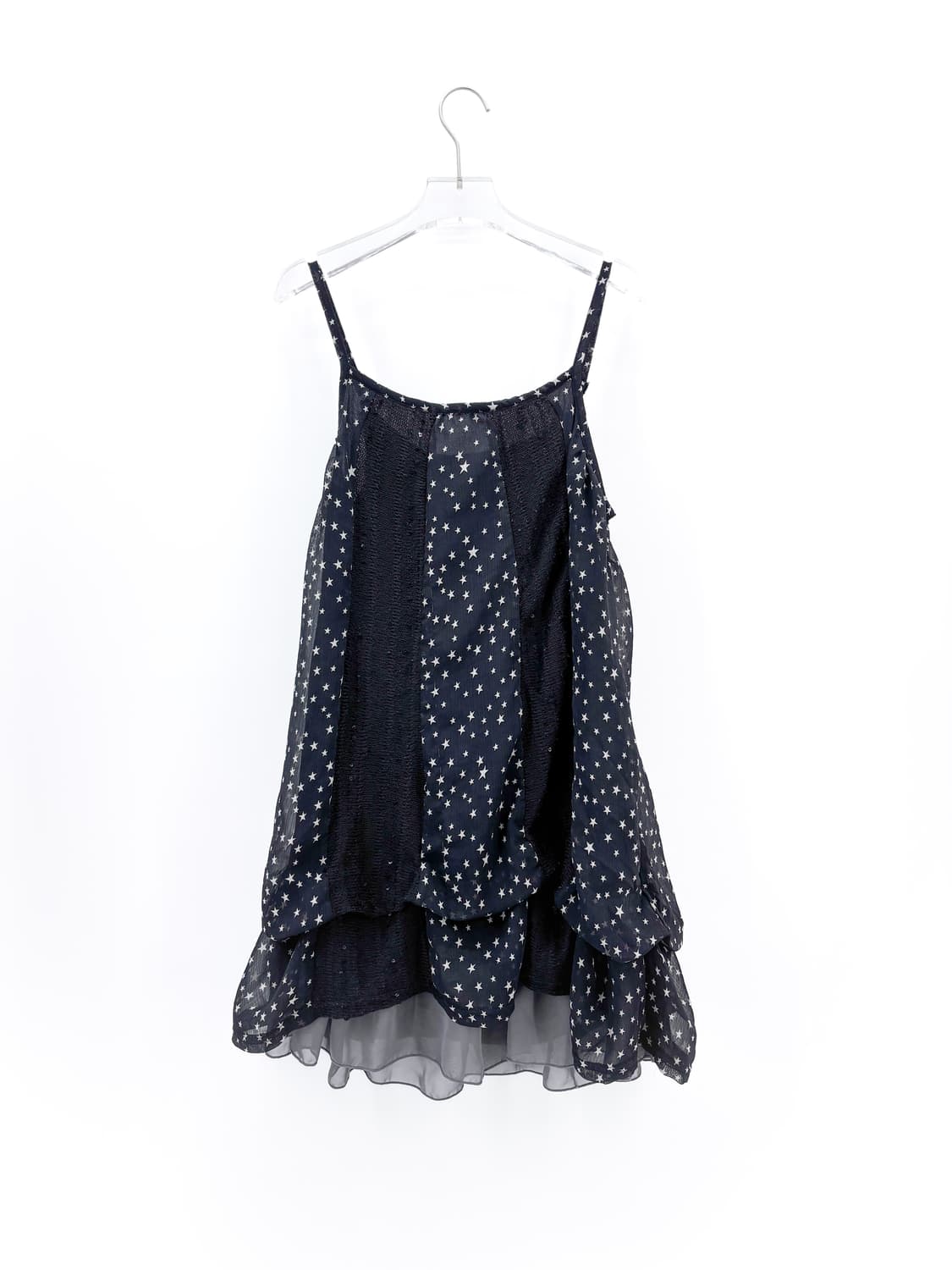 빈티지 별 레이어드 나시 원피스 상품이미지5