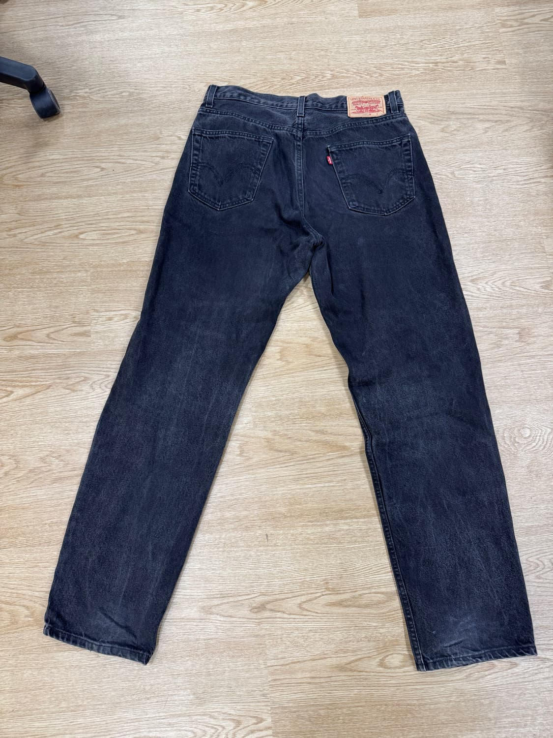 [Levis]리바이스 550 워싱 흑청 데님 (34-34) 상품이미지2