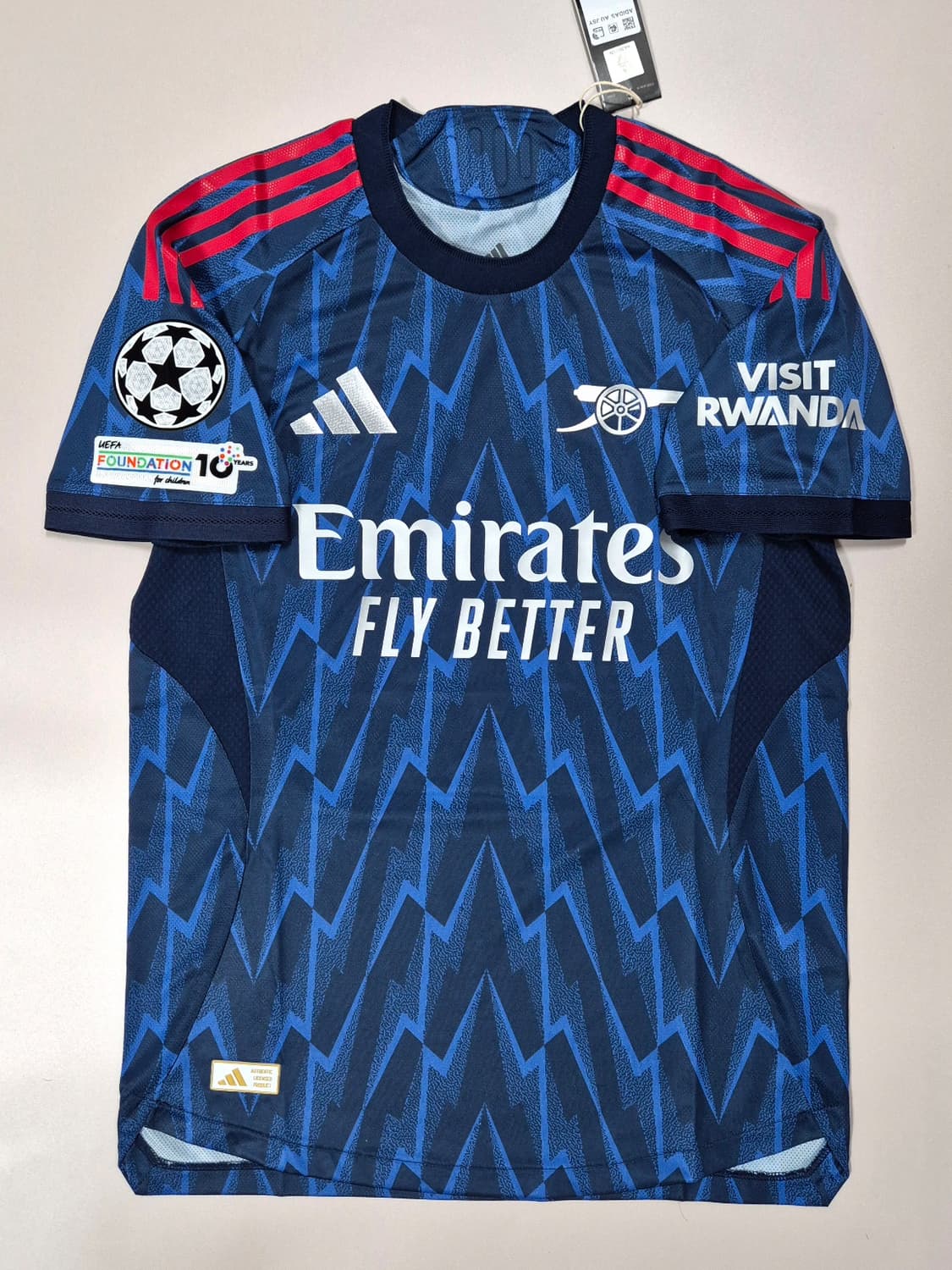 25-26시즌 아스날 수비멘디 어웨이 유니폼 L사이즈 상품이미지2