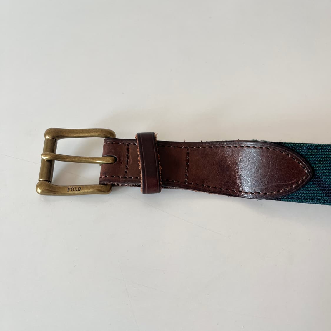 Polo Ralphlauren Tartan check Belt (34) 상품이미지3