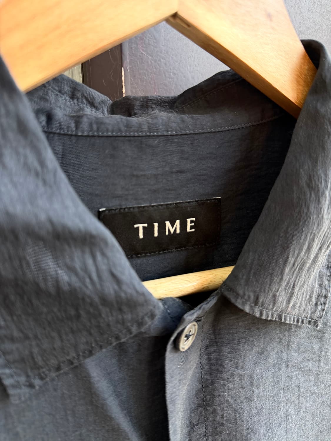 100~105/ 타임옴므 24SS 시어서커 레이온 셔츠 상품이미지5