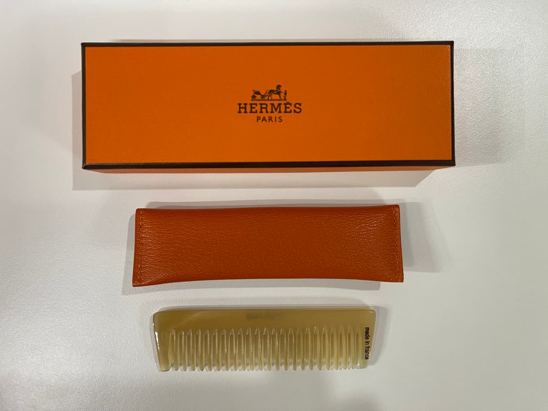 에르메스 코옴 빗 케이스 오렌지 Hermes 상품이미지3