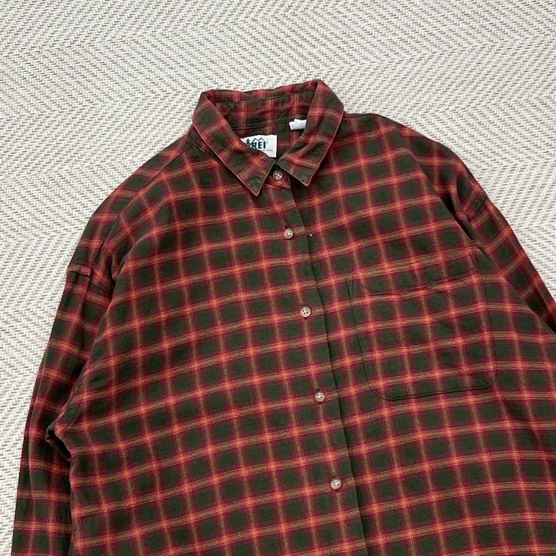 플란넬 헤비체크 셔츠 r2257 상품이미지3