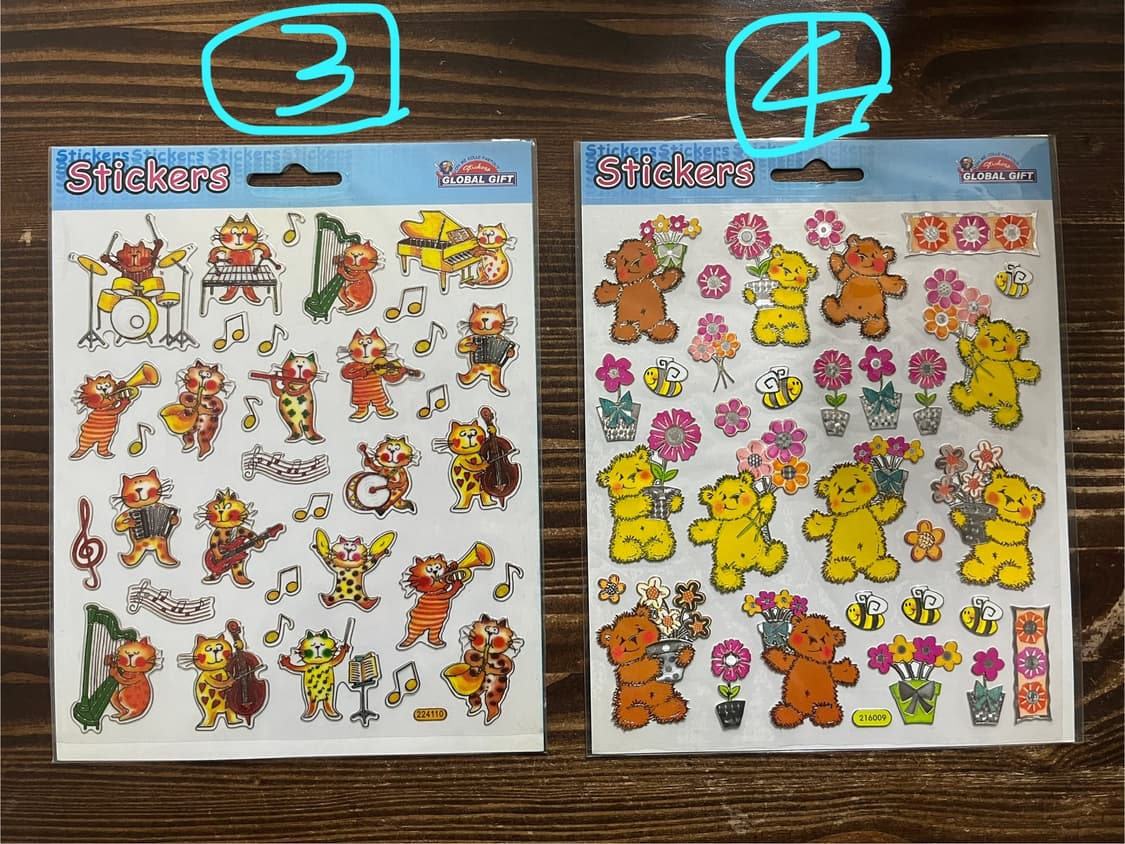 고전 문구 스티커 y2k, 편지지, 다꾸 스티커 상품이미지2