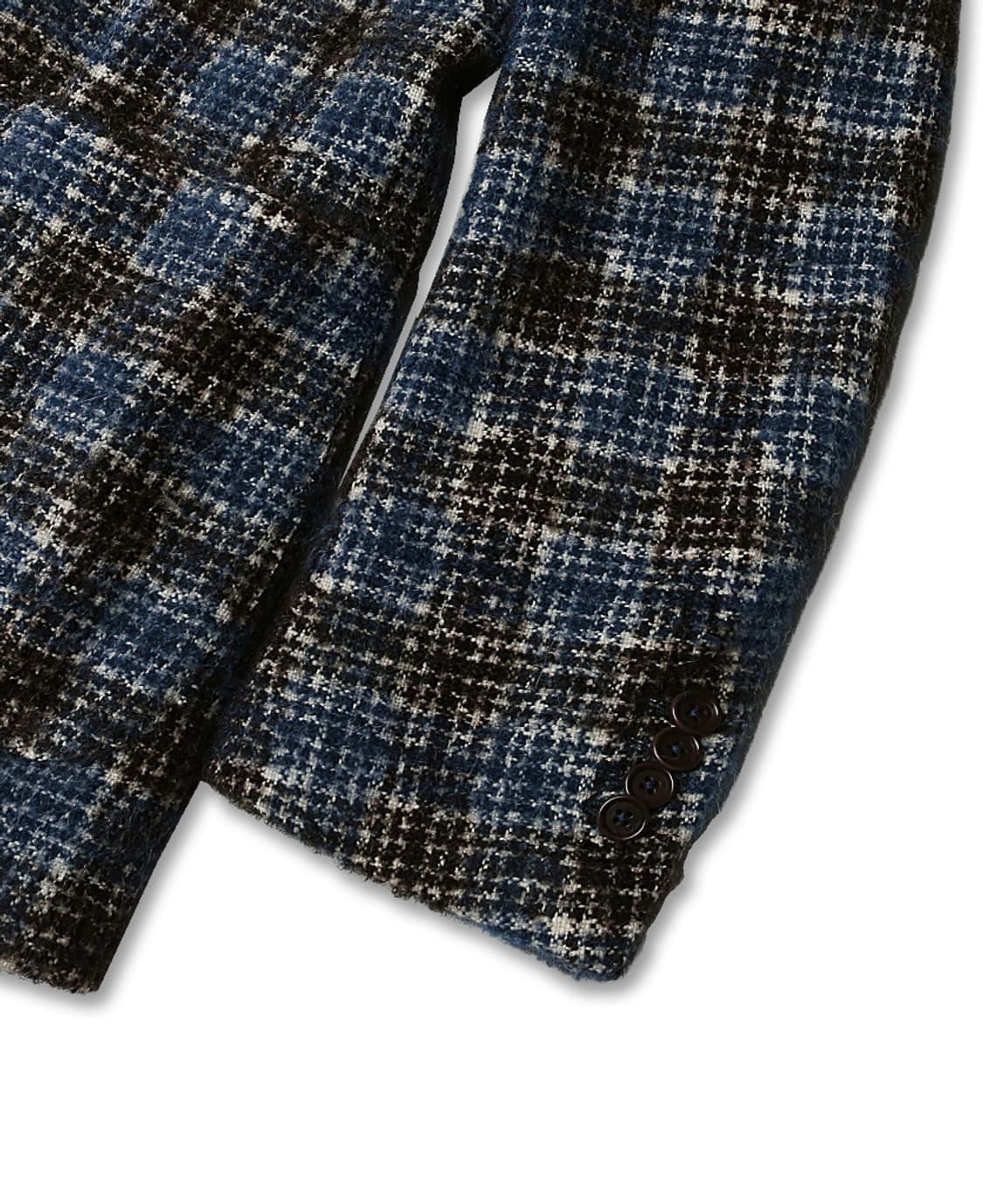 드 페트릴로 [De Petrillo]헤어리 체크 Nuvola 나폴리 자켓 상품이미지3