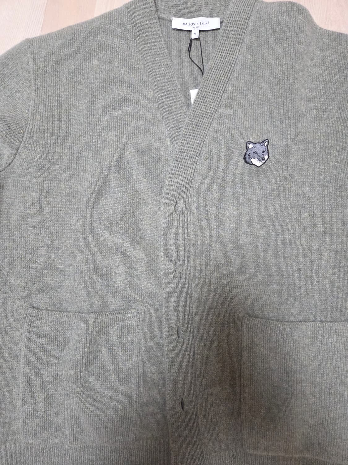 메종키츠네 울가디건 상품이미지2