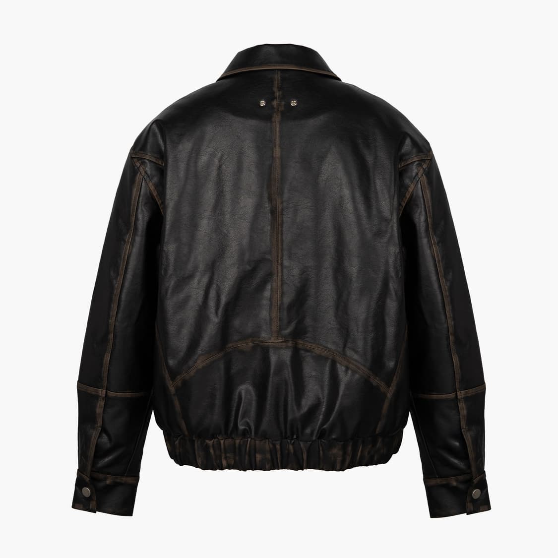 ROUGHNECK Washing Leather Blouson Jacket 상품이미지2