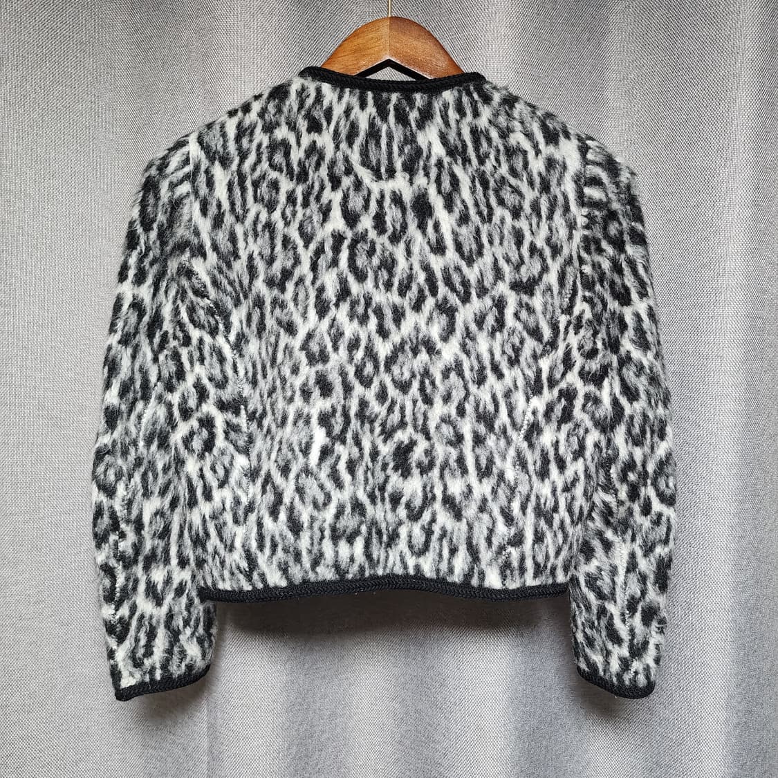 GK 일본 갸루 레오파드 빈티지 가디건 상품이미지3
