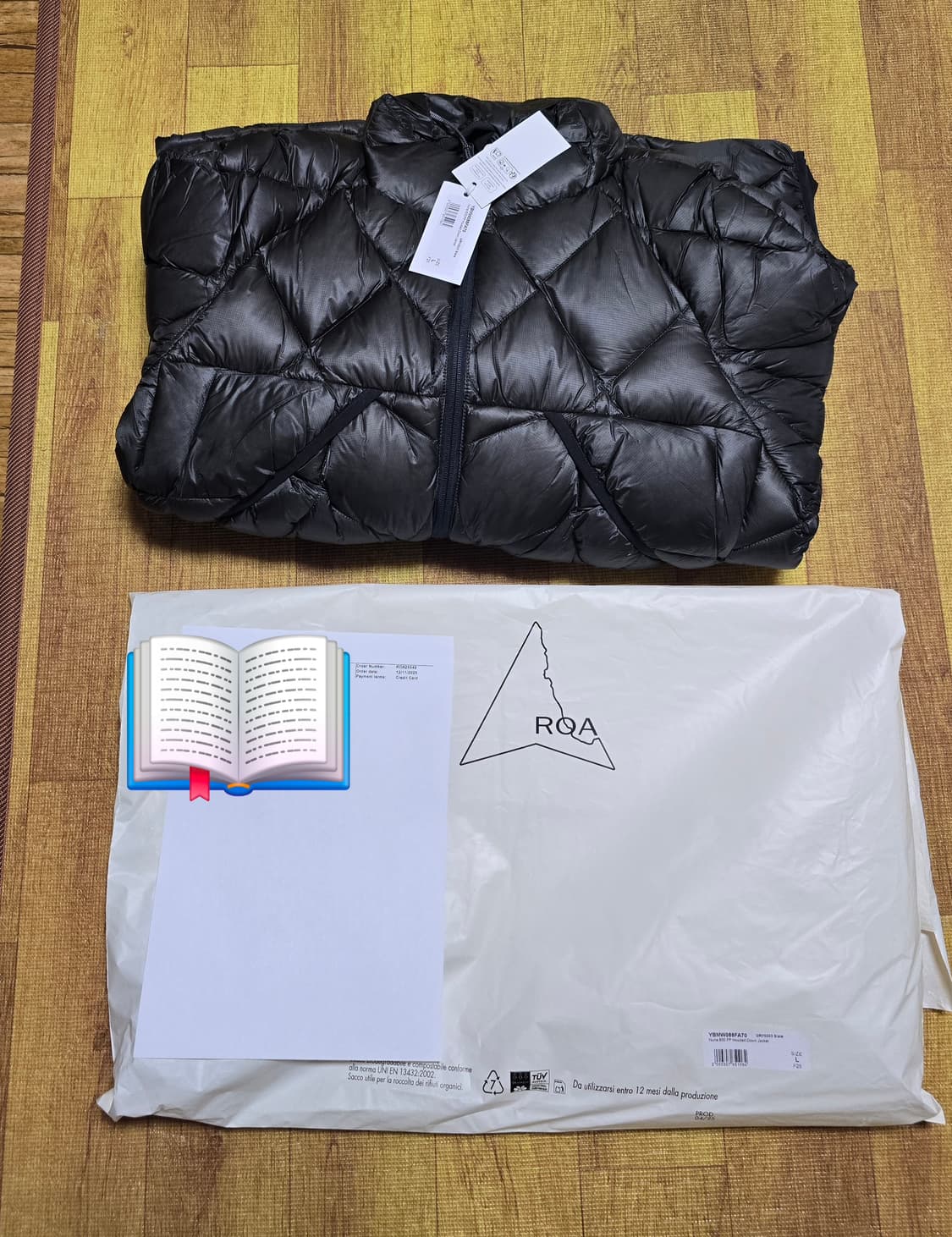 로아 x 아워레가시 워크샵 누나 800 필 파워 후드 다운 자켓 슬레이트 상품이미지1