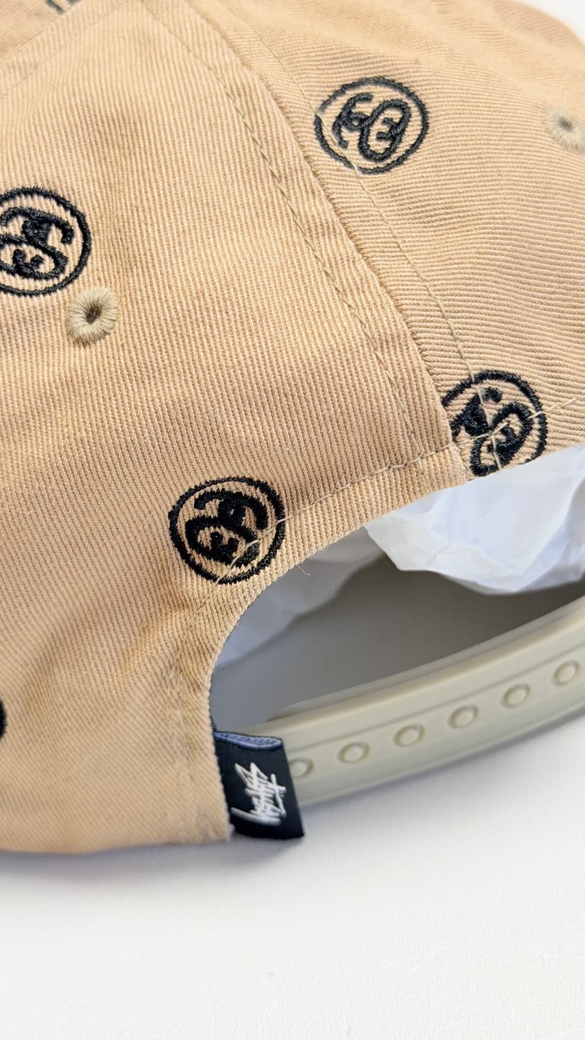 택달린 새상품) 스투시 SS 링크 엠브로이더드 볼캡 상품이미지3