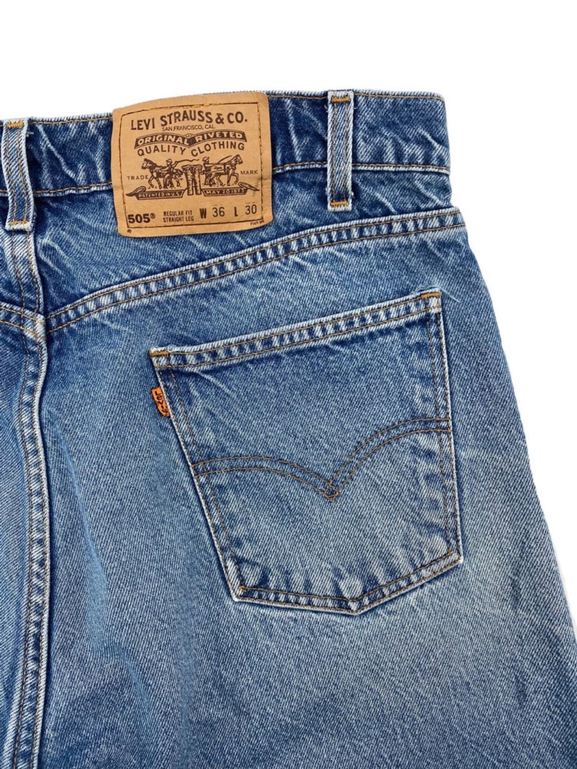 빈티지 리바이스 505 USA 상품이미지5