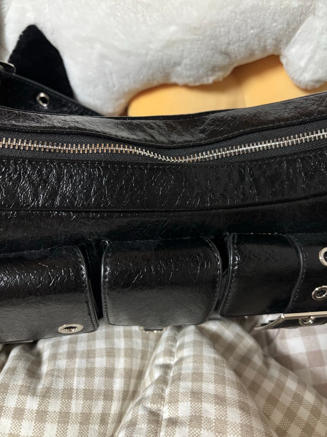 블랙퍼플 포트리스 가방 상품이미지4