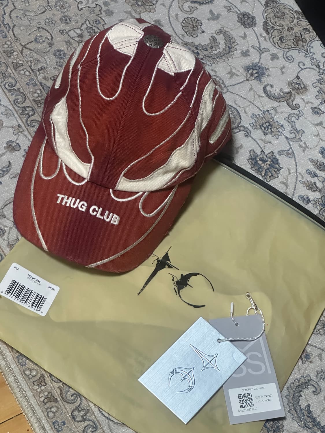 새상품) thug club 떠그클럽 볼캡  상품이미지2