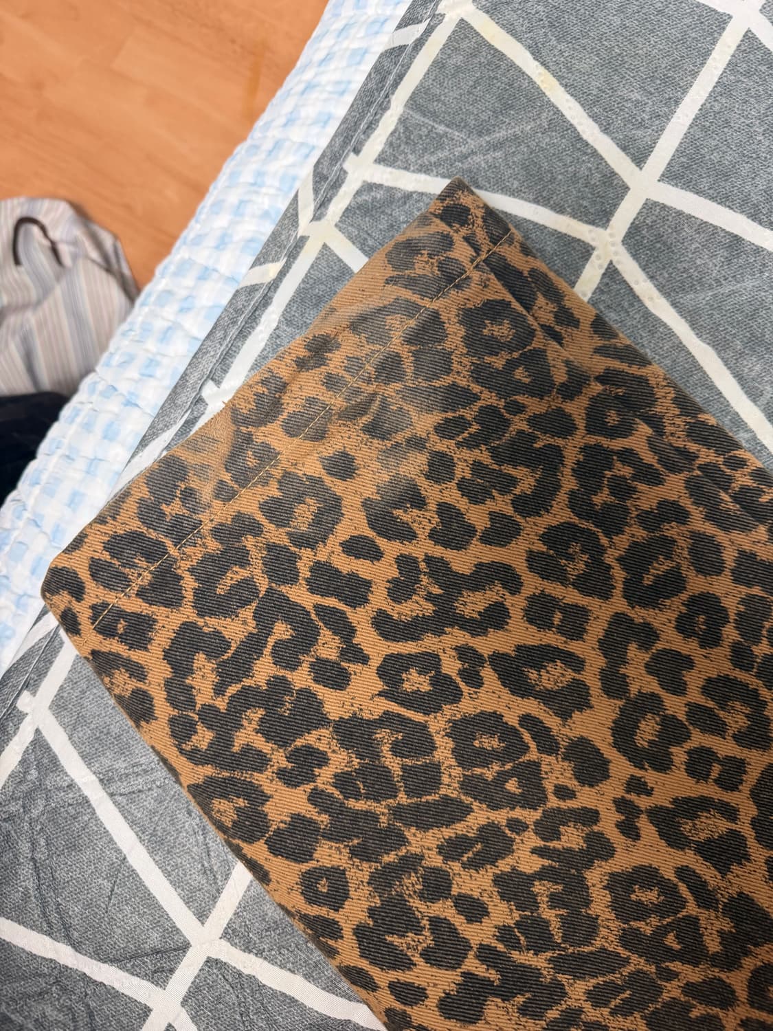 카락터 레오파드 팬츠 상품이미지4