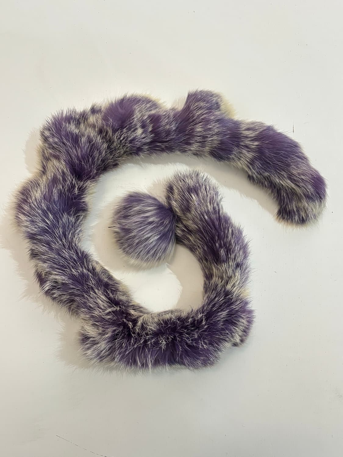 Soft Lavender Fur Scarf 상품이미지6