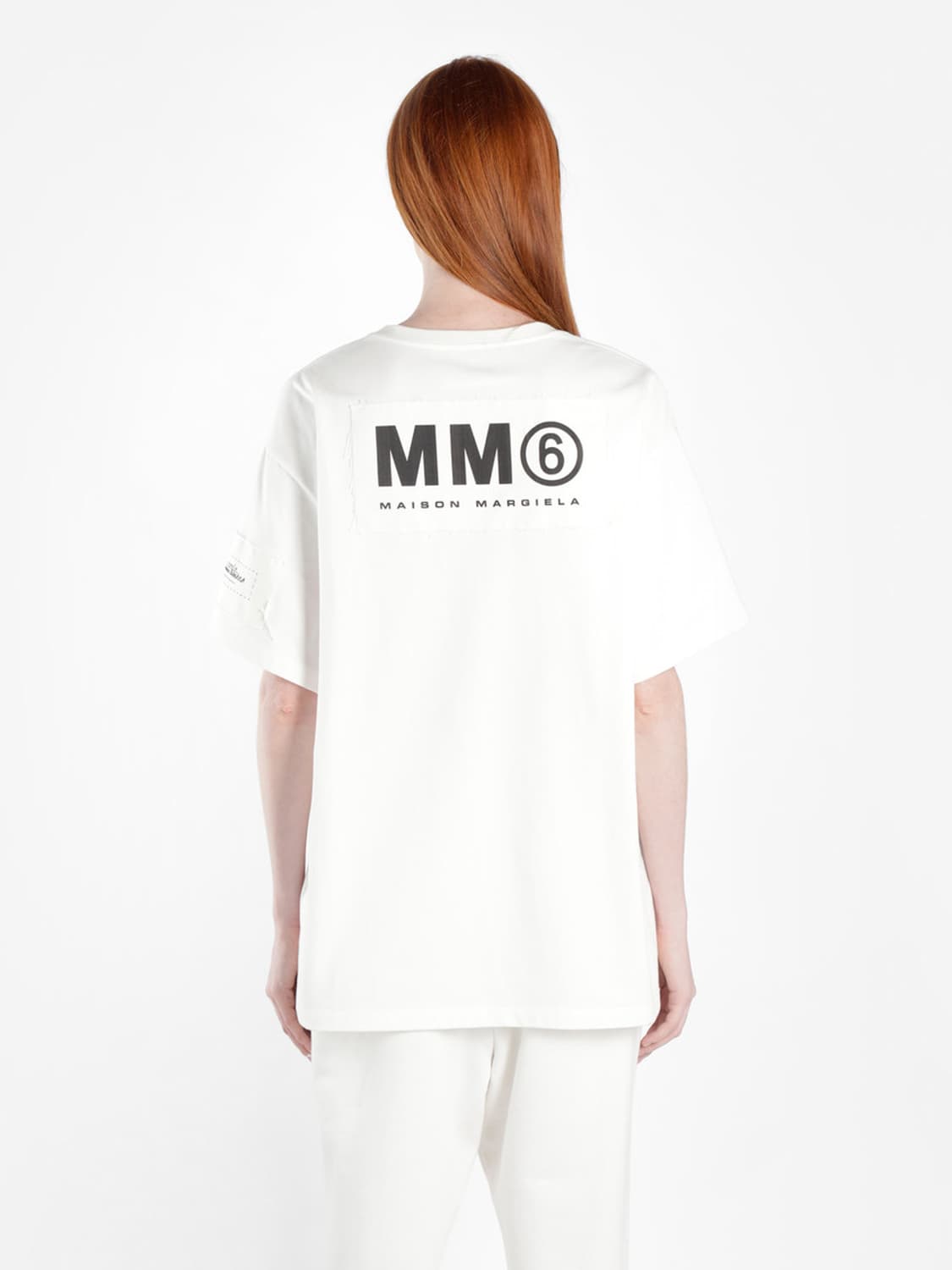 MM6 메종 마르지엘라 오버핏 반팔 티셔츠 상품이미지3