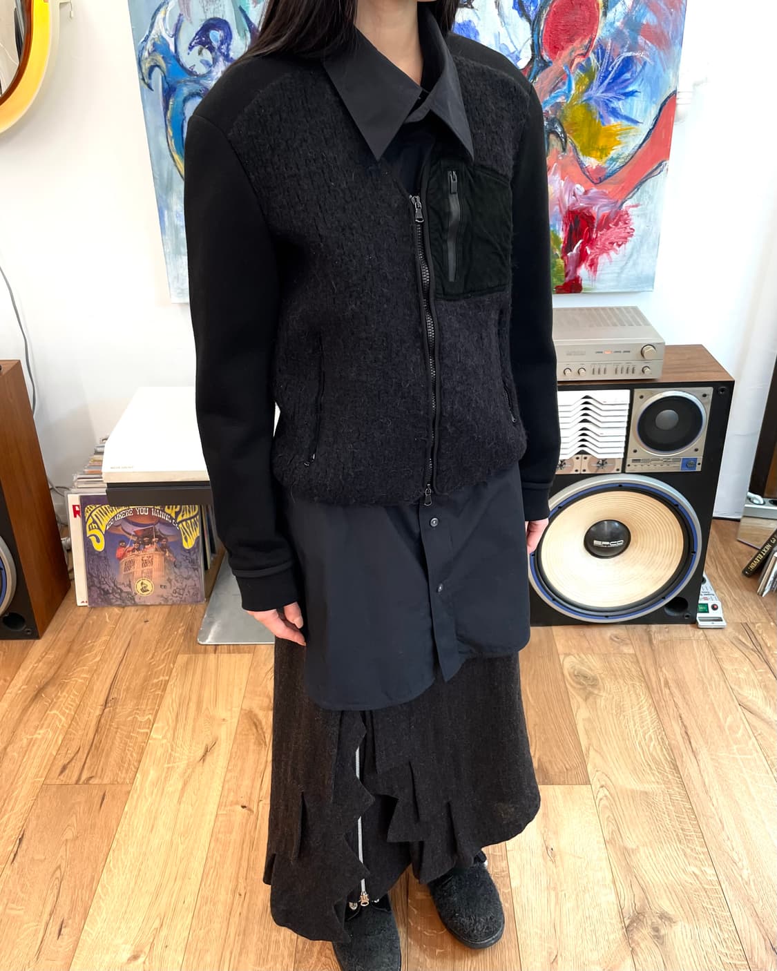 [46] 솔리드옴므 울 가디건 자켓 상품이미지2