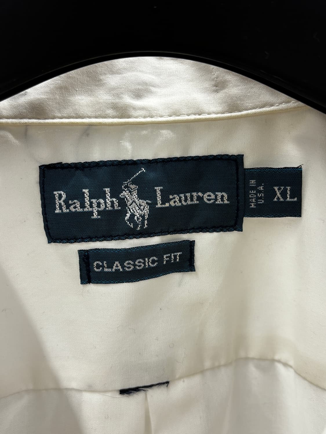 폴로 랄프로렌 남성 화이트 셔츠 XL 상품이미지4