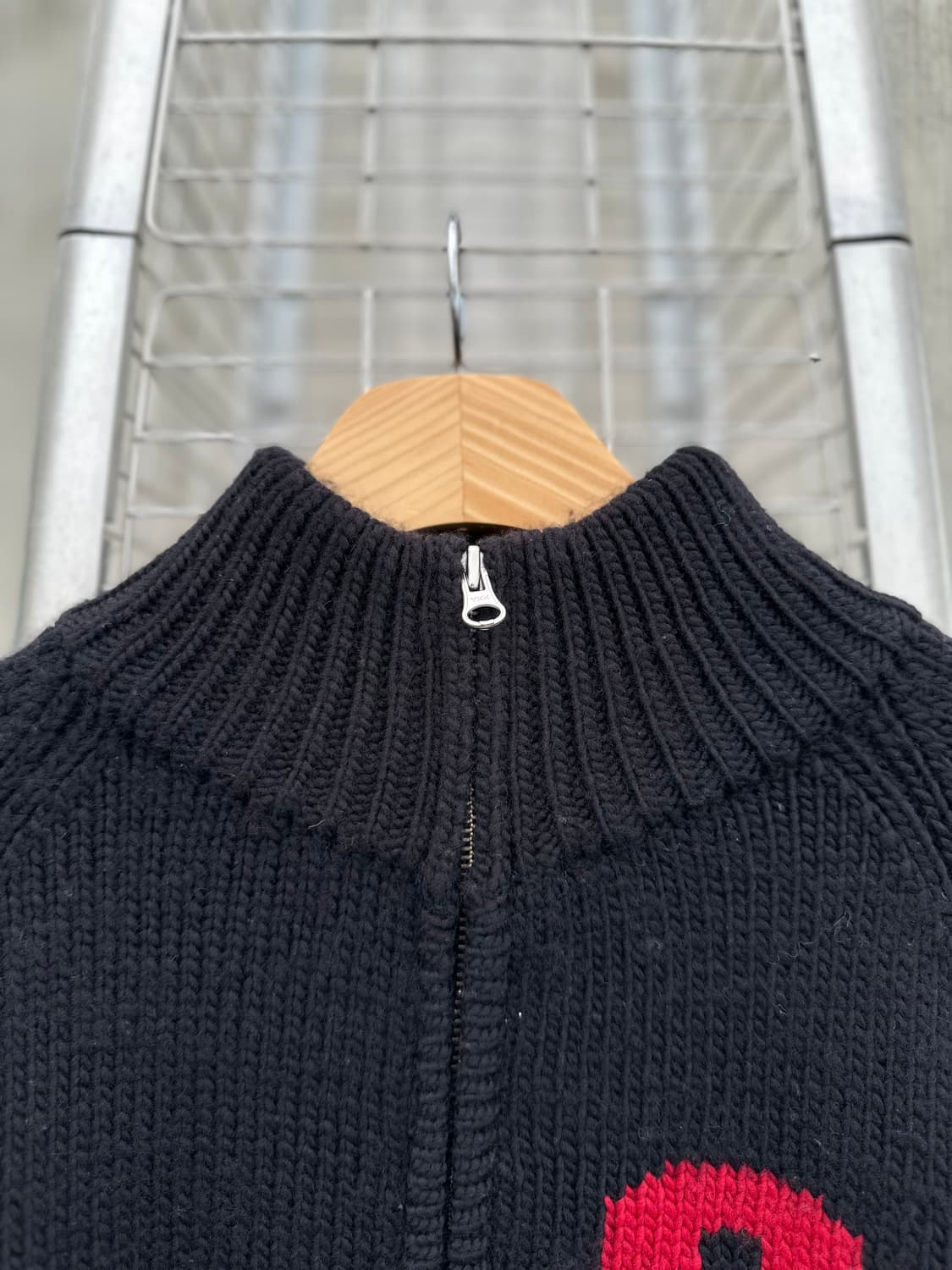 Japenese vintage 96 집업 스웨터  상품이미지5