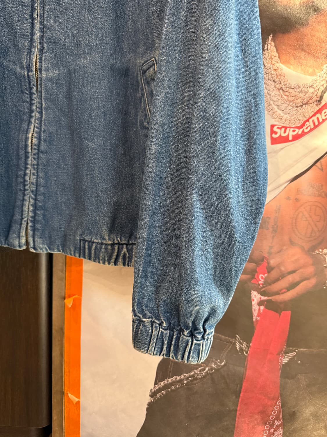 폴로 랄프로렌 데님 블루종 L(2XL) 상품이미지7