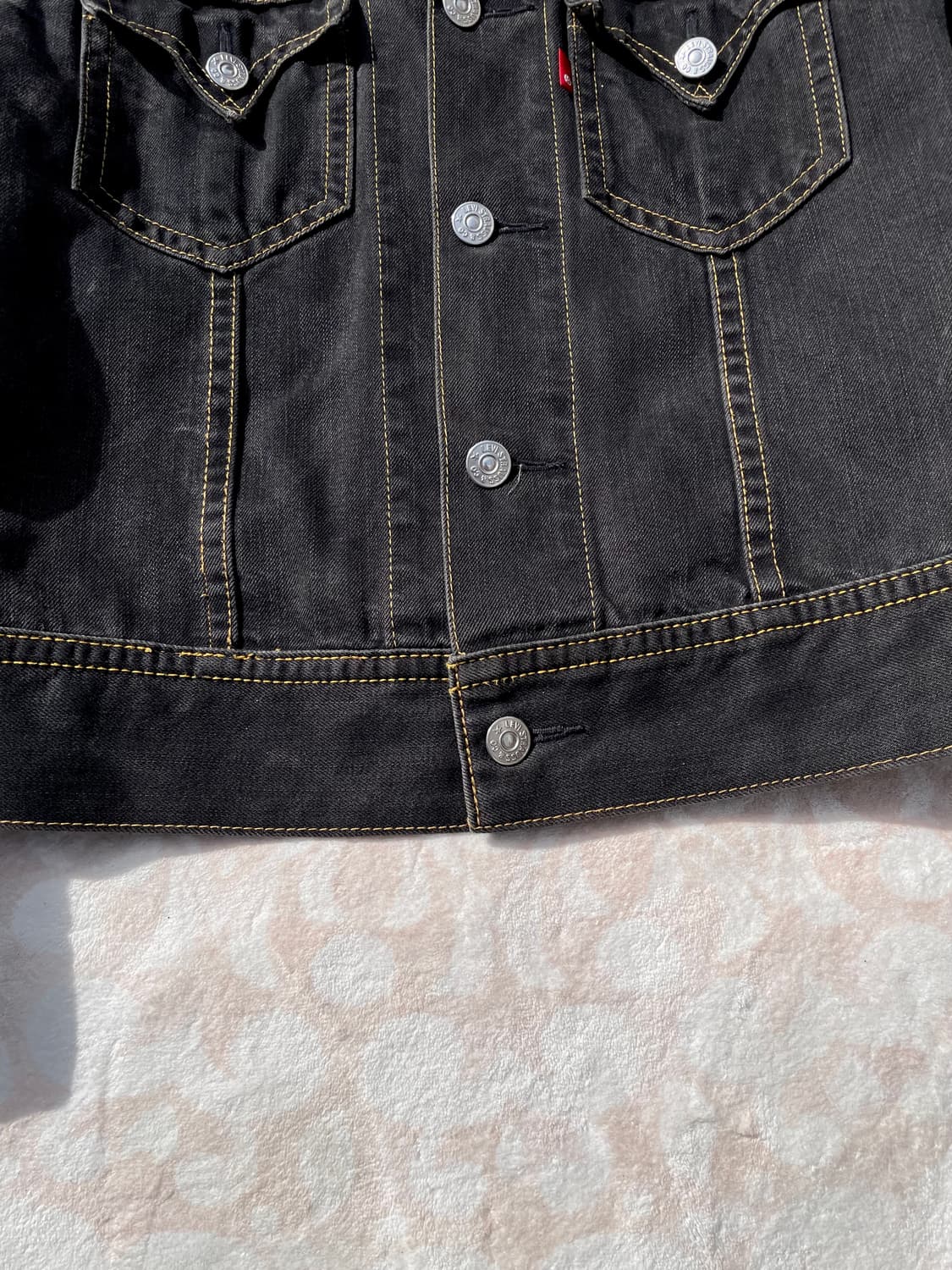 Levi’s Black Western Icon Denim Jacket 상품이미지7