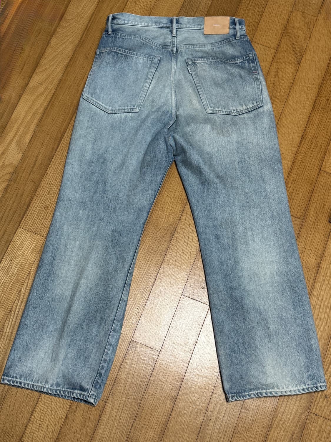 [1]24ss 그라프페이퍼 셀비지 데님 라이트페이드 상품이미지2