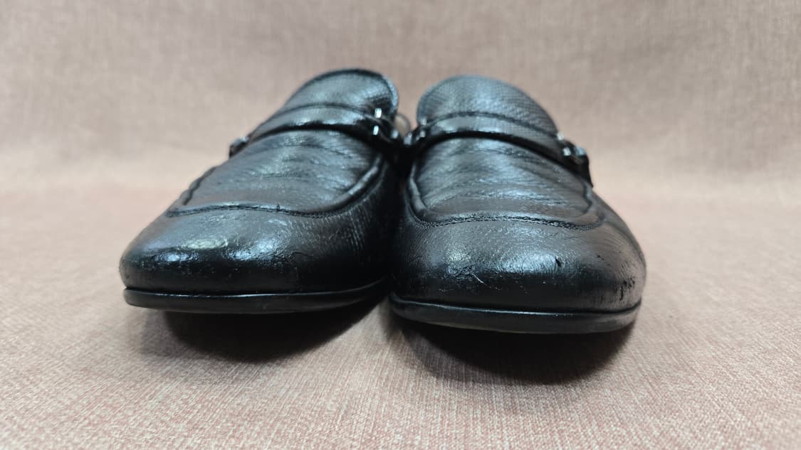 살바토레페라가모 265mm- 3E  간치니 버클장식 로퍼 상품이미지3