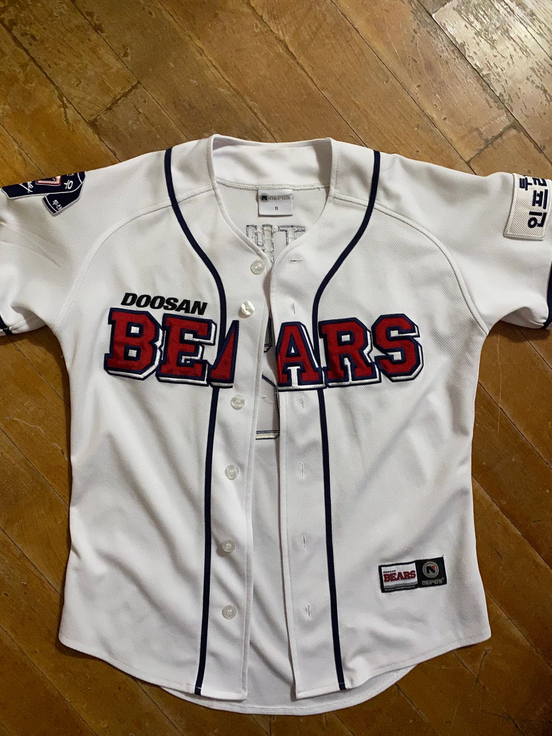 (여성) 두산베어스 박건우패치 김재환 유니폼 95 상품이미지1