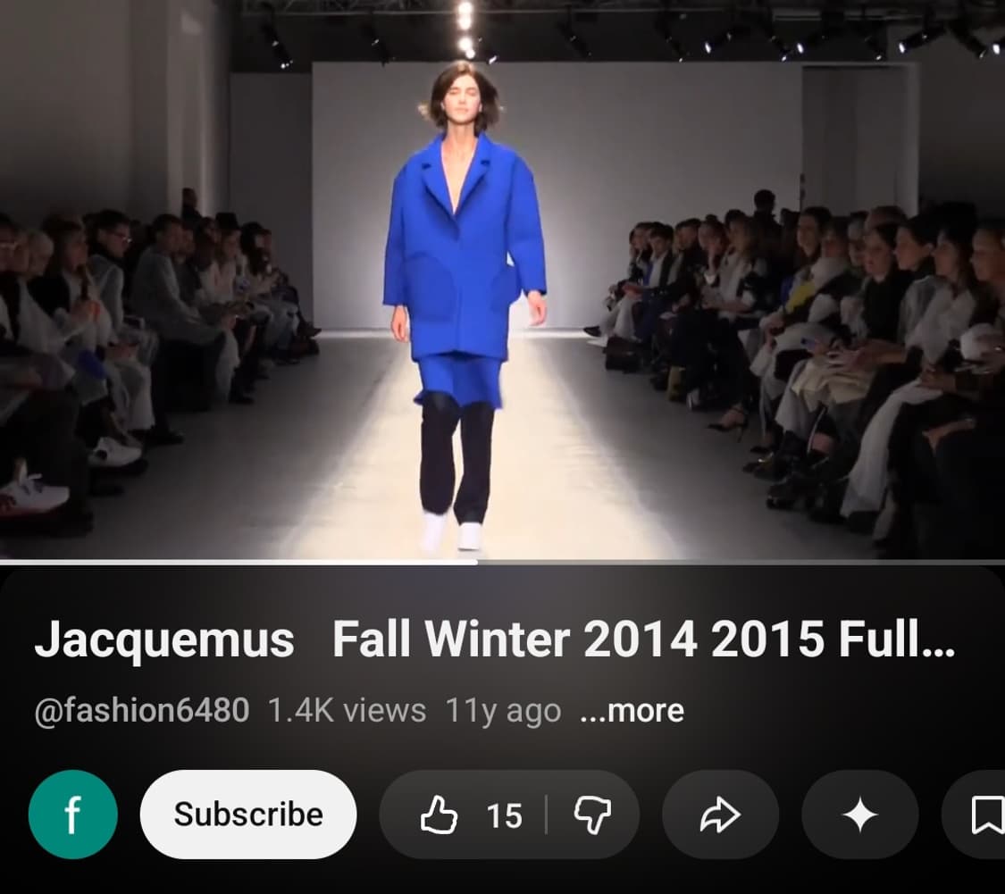 Jacquemus La Femme Enfant Blue coat 상품이미지2