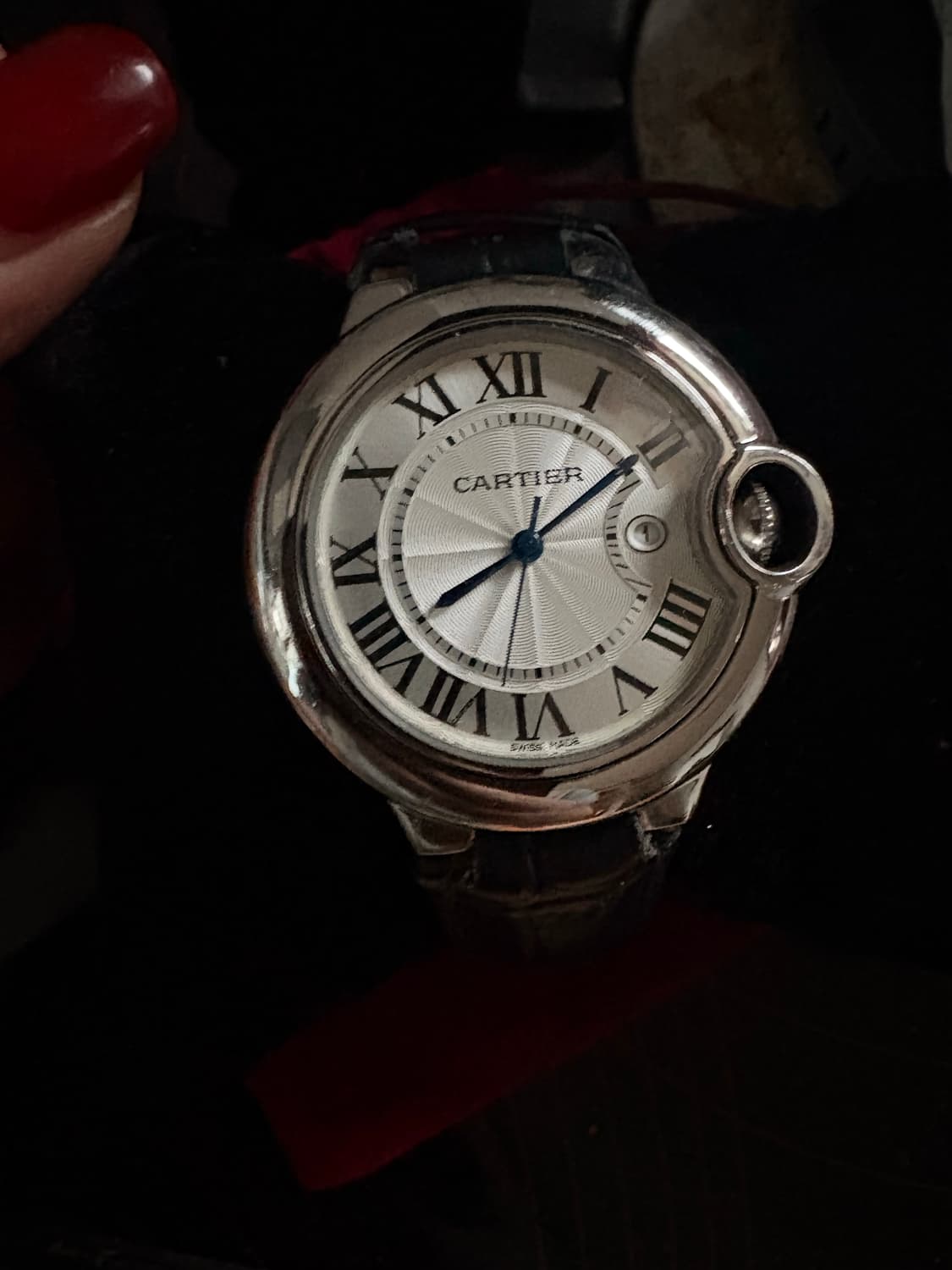 까르띠에 발롱블루 시계 급매 상품이미지8
