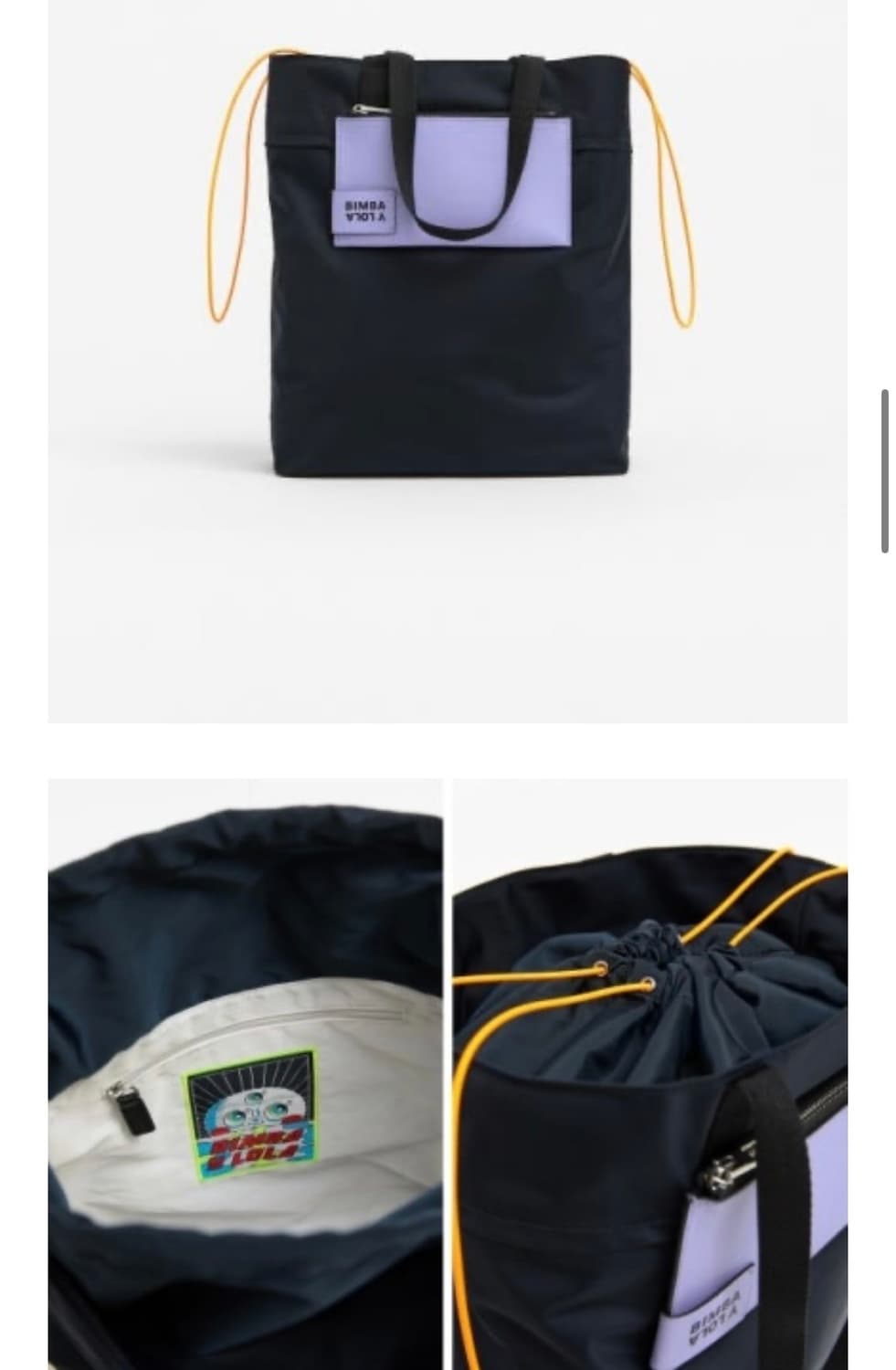 빔바이롤라 숄더백 네온 라일락 상품이미지5