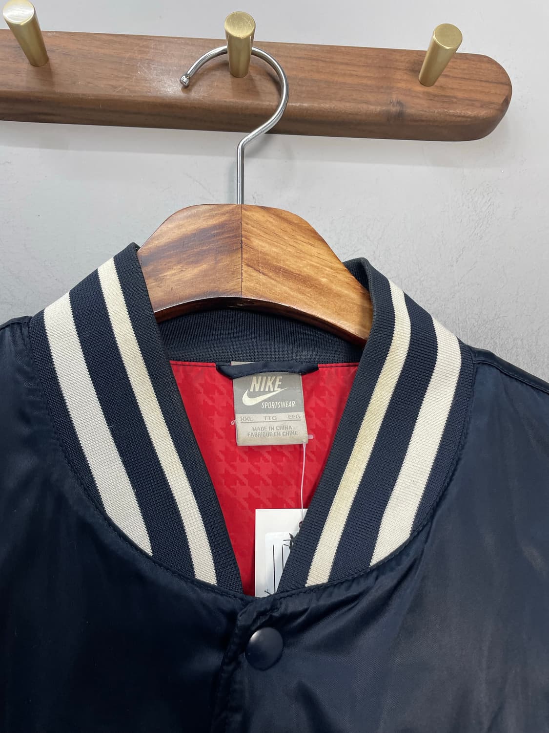 나이키 새틴 나일론 스타디움 바시티 자켓 H1185 상품이미지5