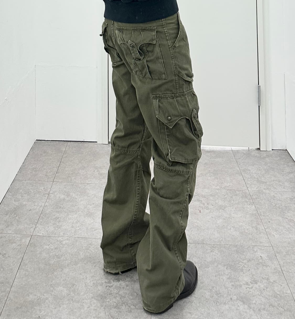 Grunge multi pocket cargo pants  상품이미지4
