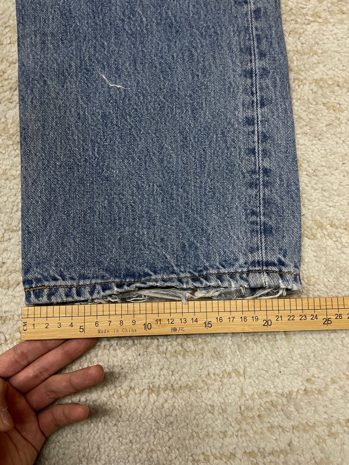 [38x32] 00s Levis 리바이스 501 오리지널 스트레이트 청바 상품이미지5