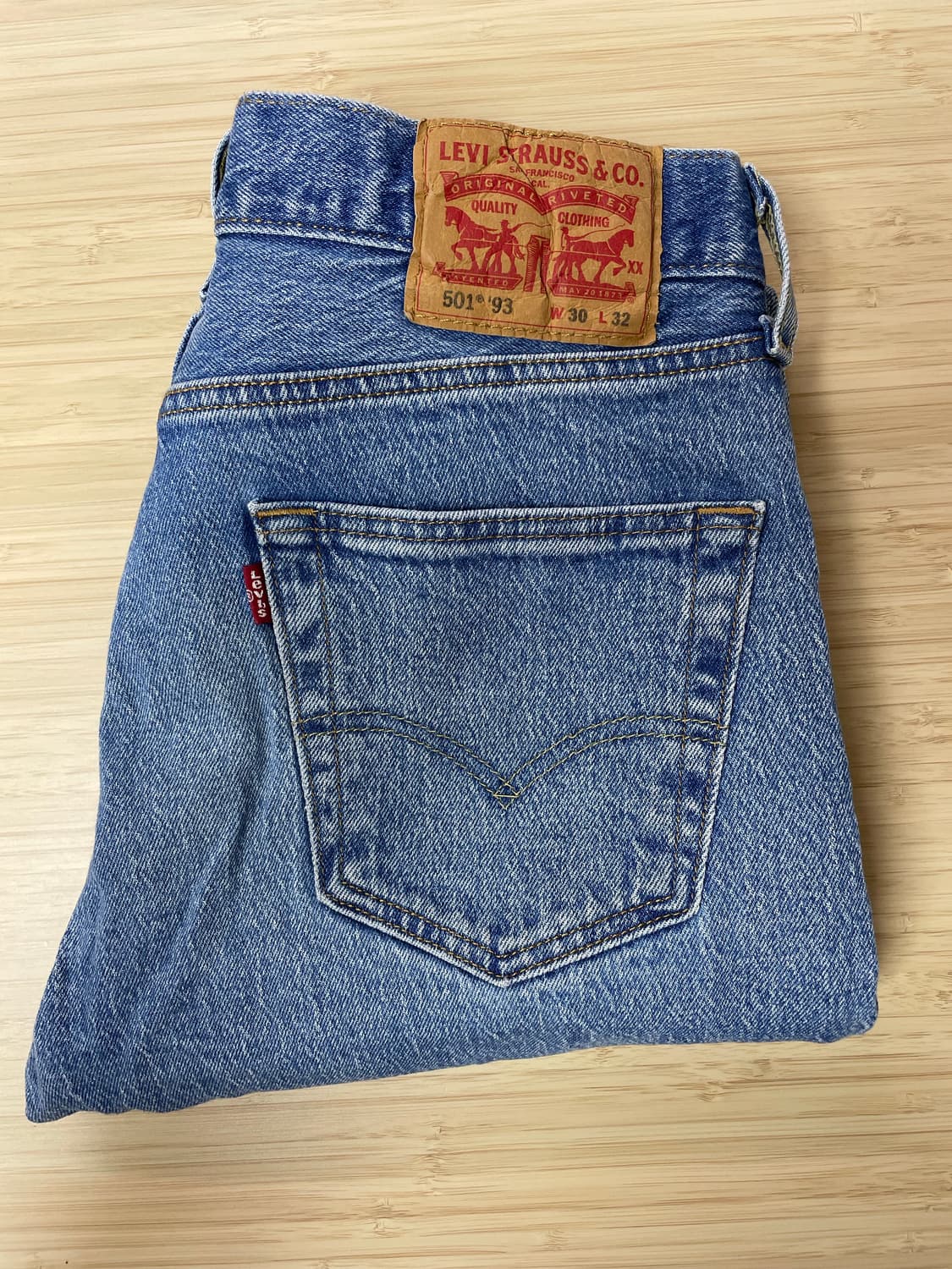 Levi’s 리바이스 93 501 데님 상품이미지1