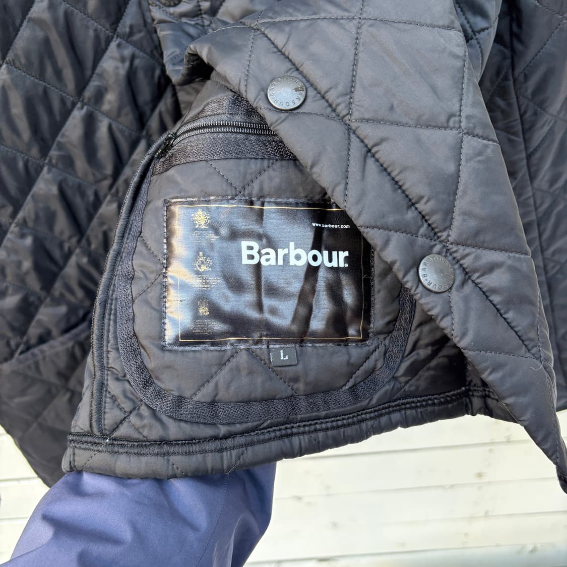 Barbour 바버 퀼팅 자켓 상품이미지4