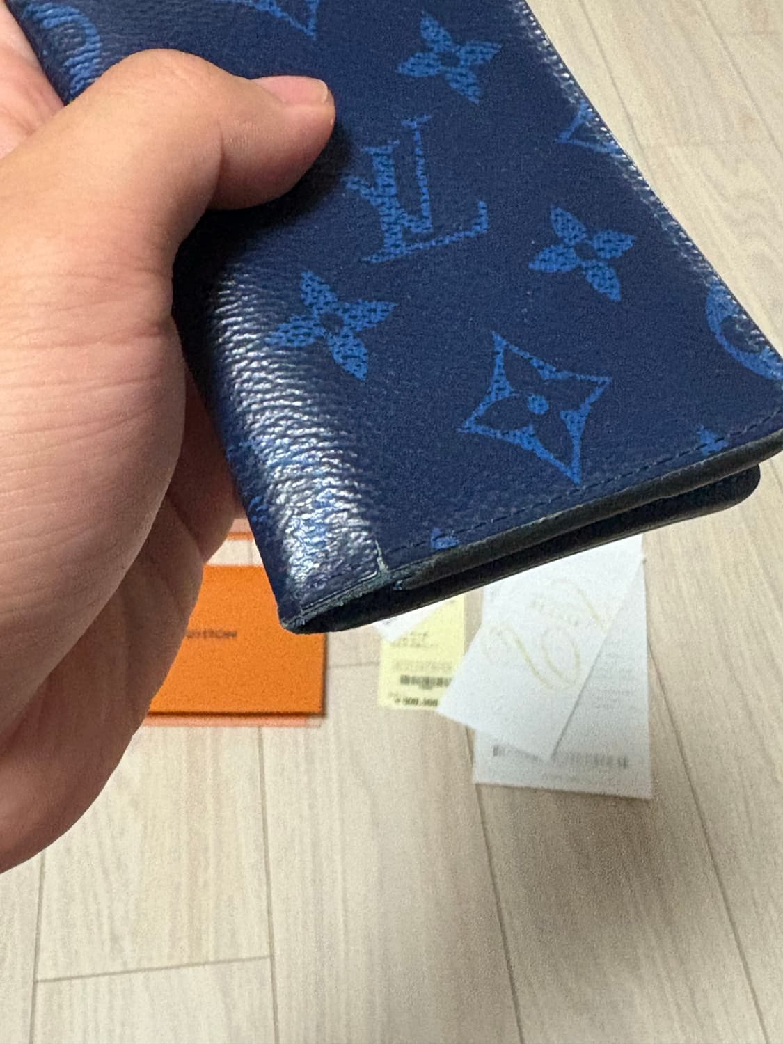 루이비통 포켓 오거나이저 네이비 블루 상품이미지6