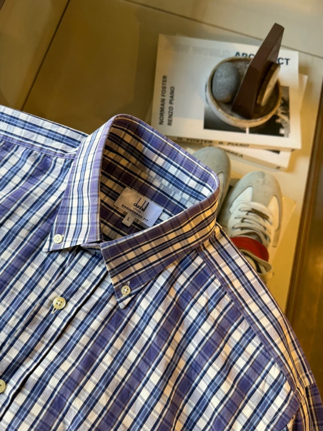 던힐 버튼다운 셔츠 105 상품이미지8