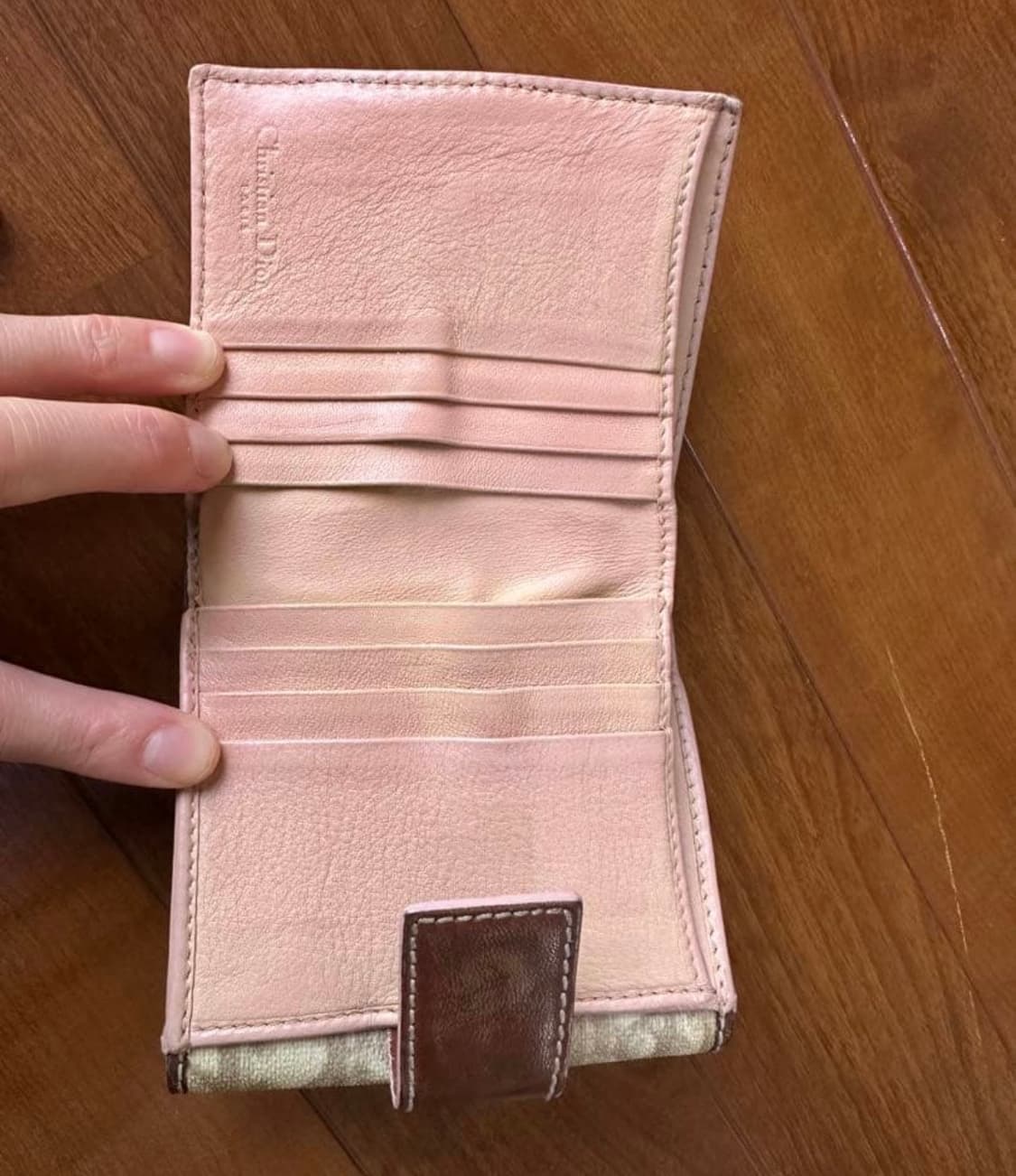 디올 로맨틱 지갑 하트 빈티지 하트참 오블리크 상품이미지3