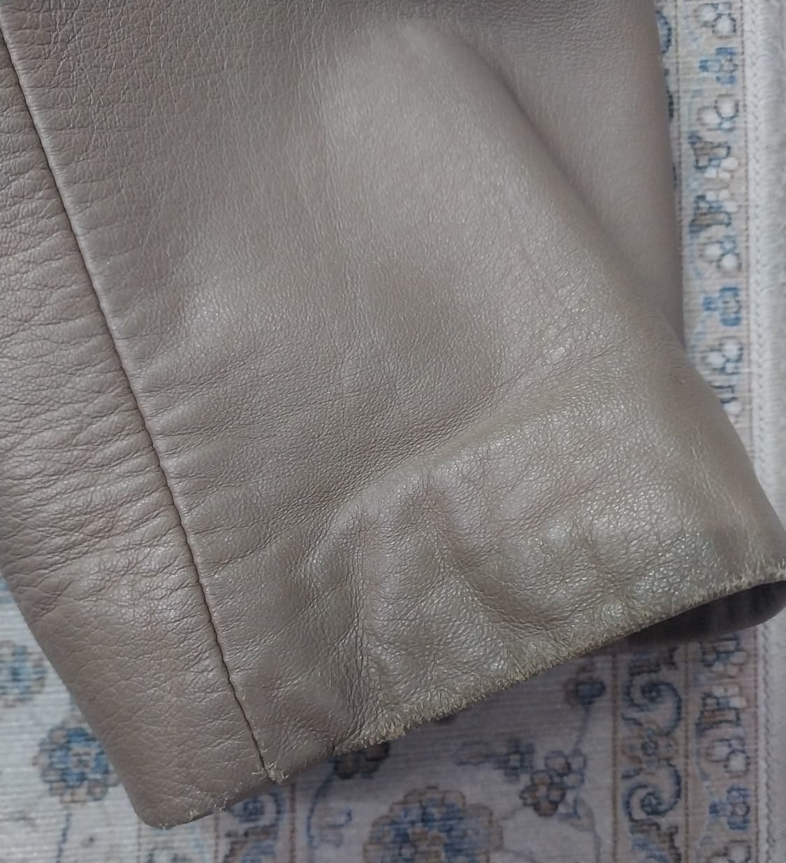 카루소 이태리 델바키오 래더 양가죽/염소가죽자켓 100 상품이미지5